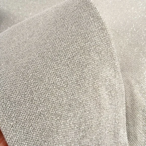 Vintage Womens Opera Gloves Size M Metalic Silver NOS 15 Inch Long Hello 80s - Picture 2 of 9